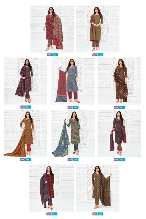 MCM ajrak vol-6 cotton kurtis wholesale